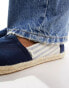 Toms Alpargata espadrilles in navy stripe