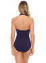 Amoressa 293042 Women's Oil Slick Drake Soft Cup One Piece Swimsuit, Amaya, 8