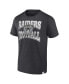 Men's Heather Charcoal Las Vegas Raiders Force Out T-shirt