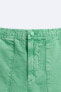 Faded cargo bermuda shorts