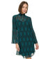 ფოტო #4 პროდუქტის Tommy Hilifiger Women's Ruffled Keyhole-Neck Dress