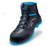 UVEX Arbeitsschutz 95562 - Male - Adult - Safety boots - Black - Blue - ESD - S3 - SRC - Lace-up closure