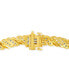 Фото #4 товара Diamond Diagonal Row Link Bracelet (3 ct. t.w.) in 10k Gold