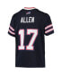 ფოტო #3 პროდუქტის Big Boys Josh Allen Navy Buffalo Bills Inverted Team Game Jersey