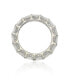 ფოტო #2 პროდუქტის Suzy Levian Sterling Silver Cubic Zirconia Petite Baguette Eternity Band