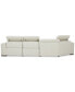 Фото #34 товара CLOSEOUT! Jenneth 3-Pc. Leather Sofa with 2 Power Motion Recliners and Cuddler, Created for Macy's