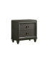 Фото #1 товара Faris 2-Drawer Nightstand