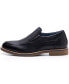 Фото #2 товара Carter Mens Slip On Loafers Snakeskin Dress Shoes Leather Lined