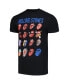 Фото #2 товара Men's and Women's Black Rolling Stones Evolution and Lonesome Blue T-shirt