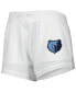 Women's White Memphis Grizzlies Sunray Shorts