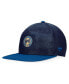 ფოტო #4 პროდუქტის Men's Navy, Blue Columbus Blue Jackets Authentic Pro Alternate Logo Snapback Hat