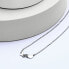 Gentle women´s necklace made of steel Passioni SAUN32