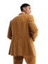 Фото #9 товара ASOS DESIGN skinny suit jacket in tobacco