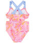 Фото #24 товара Baby Palm Print 1-Piece Cut-Out Swimsuit 18M