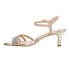 Nina Bettany Rhinestone Evening Womens Gold Dress Sandals BETTANY-YS-289