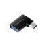 Фото #1 товара LogiLink AU0055 - Cable adapter - Black - USB A - USB C - 25 mm - 22 mm - 7 mm
