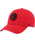Фото #1 товара Men's Red Toronto Raptors Team Clean Up Adjustable Hat