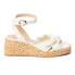 BEACH by Matisse Ibiza Espadrille Wedge Womens Off White Casual Sandals IBIZA-1 10, 10 M - фото #1