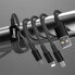 Фото #3 товара 3w1 Kabel przewód uniwersalny do ładowania USB-C microUSB Lightning 1,2m czarny
