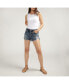 Фото #6 товара Шорты женские Silver Jeans Co. boyfriend средняя посадка с дефектами