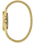 ფოტო #2 პროდუქტის Men's Traditional Gold-Tone Stainless Steel Expansion Bracelet Watch 40mm