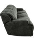 Фото #5 товара Sebaston 3-Pc. Fabric Sofa with 2 Power Motion Recliners, Created for Macy's