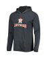 Men's Heather Navy and Heather Charcoal Houston Astros Meter Hoodie and Joggers Set
