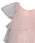 Baby Girls Three Tiered Spangled Tulle Dress