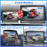 Фото #3 товара Hikity Reversing Camera 2 Cameras Set, 9 Inch LCD Monitor Wide Angle Night Vision IP69 Waterproof 1080P Backup Camera 32G SD Card for Truck/Trailer/Bus/Van/Agriculture with 33ft + 33ft Cable 12-35V