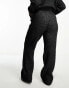 4th & Reckless Plus knitted trouser co-ord in black 48 - фото #4