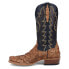 Фото #6 товара Dan Post Boots Riggs Pirarucu Square Toe Cowboy Mens Brown Casual Boots DP5021