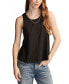 Фото #1 товара Women's Lace-Trim Swing Tank Top