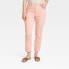 Women's High-Rise 90's Slim Straight Jeans - Universal Thread Pink 4