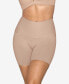 Фото #1 товара Women's Moderate Compression High-Waisted Shaper Slip Shorts