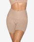 ფოტო #1 პროდუქტის Women's Moderate Compression High-Waisted Shaper Slip Shorts 012925