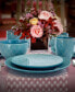 Фото #4 товара Посуда для ужина Elama Сапфир 16 предметов, роскошная керамика, набор на 4 персоны