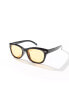 Фото #2 товара ASOS DESIGN square sunglasses in black with amber lens