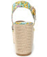 ფოტო #3 პროდუქტის Women's Pearrl Platform Espadrille Wedge Sandals