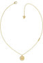 Fine gold plated necklace with Moon Phases crystals JUBN01189JWYGT / U