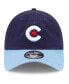 Фото #3 товара Men's Navy, Light Blue Chicago Cubs City Connect 9TWENTY Adjustable Hat