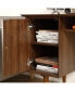 Фото #4 товара Small Desk With 47.24 Inch, Modern Walnut Finish, Solid Wood Legs - Suitable For Home And Office Use