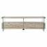 TV furniture DKD Home Decor Natural Tempered Glass MDF Wood 140 x 40 x 47 cm