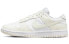 【定制球鞋】 Nike Dunk Low white sail 笑脸 布贴 可爱风 粉色渐变 低帮 板鞋 女款 米白 / Кроссовки Nike Dunk Low DD1503-121