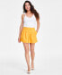 Фото #1 товара Women's High-Rise Trouser Shorts, Created for Macy's