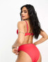 Ann Summers riviera high waist bikini bottom in red