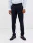 Фото #1 товара ASOS DESIGN skinny smart trousers in navy