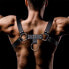 Domine Male Chest Bondage Harness Vegan Leather