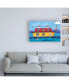 Фото #3 товара Holli Conger Boat Collage Canvas Art - 36.5" x 48"