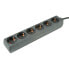 Фото #6 товара Удлинитель ROLINE 19.07.1072 - 1.5 m - 6 AC outlet(s) - Indoor - Plastic - Black - 250 V