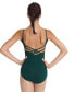 ფოტო #2 პროდუქტის Women's Classics V-Neck Camisole Leotard